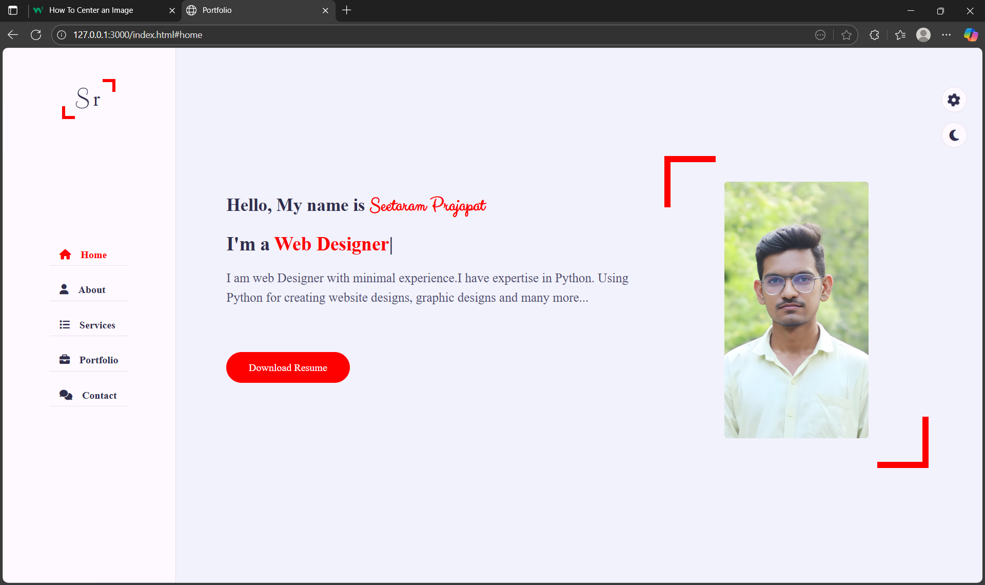 Portfolio Website